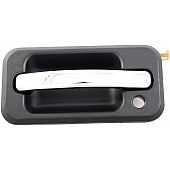 Help! By Dorman Exterior Door Handle - Plastic Silver Lever And Black Housing Single - 83397