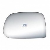 K-Source Exterior Mirror Glass Oval Power/ Manual Single - 99180