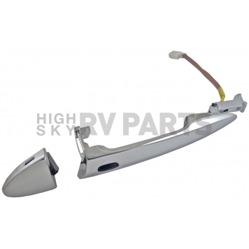 Help! By Dorman Exterior Door Handle - Plastic Silver Single - 93057-2