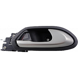 Help! By Dorman Interior Door Handle - Plastic Taupe Housing With Silver Lever Single - 81443