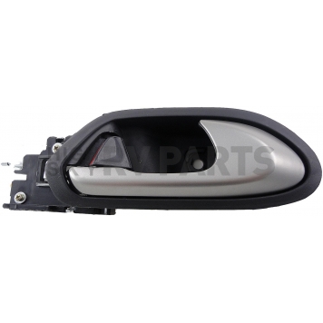 Help! By Dorman Interior Door Handle - Plastic Taupe Housing With Silver Lever Single - 81443