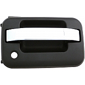 Help! By Dorman Exterior Door Handle - Plastic Silver Lever And Black Housing Single - 83319