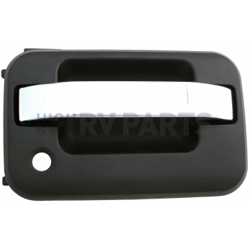 Help! By Dorman Exterior Door Handle - Plastic Silver Lever And Black Housing Single - 83319