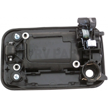 Help! By Dorman Exterior Door Handle - Plastic Silver Lever And Black Housing Single - 83319-1