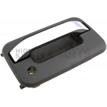 Help! By Dorman Exterior Door Handle - Plastic Silver Lever And Black Housing Single - 83319-2
