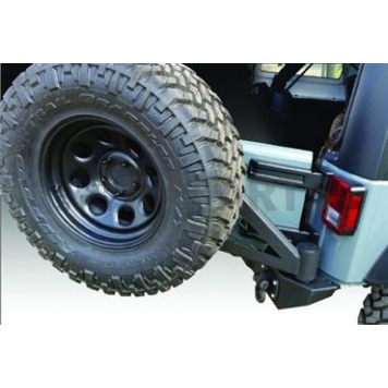 Iron Cross Bumper 1-Piece Stubby Base Steel Black - GP2200