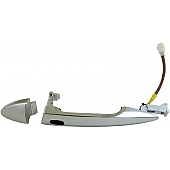 Help! By Dorman Exterior Door Handle - Plastic Silver Single - 93059