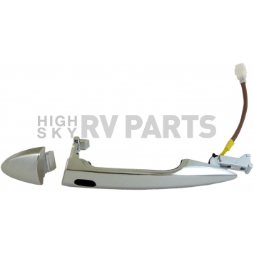 Help! By Dorman Exterior Door Handle - Plastic Silver Single - 93059