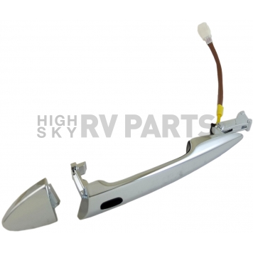 Help! By Dorman Exterior Door Handle - Plastic Silver Single - 93059-2