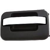 Help! By Dorman Exterior Door Handle - Plastic Silver Lever And Black Housing Single - 83320