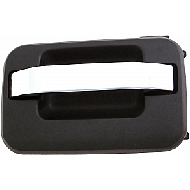Help! By Dorman Exterior Door Handle - Plastic Silver Lever And Black Housing Single - 83320
