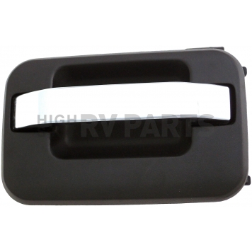 Help! By Dorman Exterior Door Handle - Plastic Silver Lever And Black Housing Single - 83320