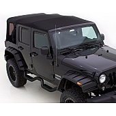 Rampage Fender Flare - Black ABS Smooth Thermoplastic Set Of 4 - 58260630