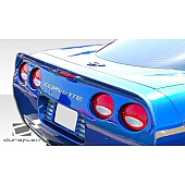 Extreme Dimensions Spoiler - Custom Primered Fiberglass Black - 106044