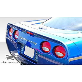 Extreme Dimensions Spoiler - Custom Primered Fiberglass Black - 106044