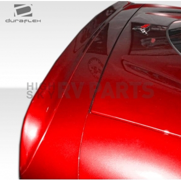 Extreme Dimensions Spoiler - Custom Primered Fiberglass Black - 106044-7