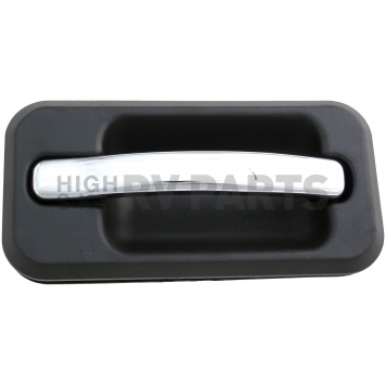 Help! By Dorman Exterior Door Handle - Plastic Silver Lever And Black Housing Single - 83402