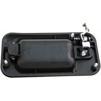 Help! By Dorman Exterior Door Handle - Plastic Silver Lever And Black Housing Single - 83402-1