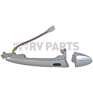 Help! By Dorman Exterior Door Handle - Plastic Silver Single - 93060