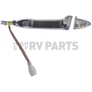 Help! By Dorman Exterior Door Handle - Plastic Silver Single - 93060-1