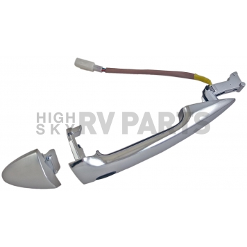 Help! By Dorman Exterior Door Handle - Plastic Silver Single - 93060-2