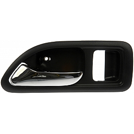 Help! By Dorman Interior Door Handle - Plastic Reddish Black Housing With Silver Lever Single - 81448
