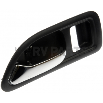 Help! By Dorman Interior Door Handle - Plastic Reddish Black Housing With Silver Lever Single - 81448-2