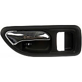 Help! By Dorman Interior Door Handle - Plastic Reddish Black Housing With Silver Lever Single - 81449
