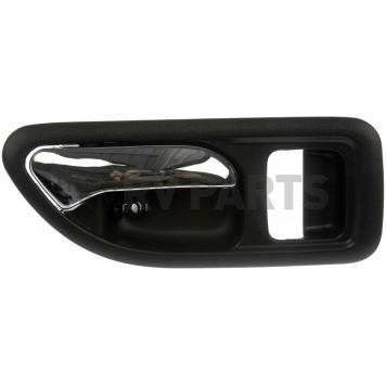 Help! By Dorman Interior Door Handle - Plastic Reddish Black Housing With Silver Lever Single - 81449