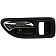 Help! By Dorman Interior Door Handle - Plastic Reddish Black Housing With Silver Lever Single - 81449
