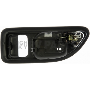 Help! By Dorman Interior Door Handle - Plastic Reddish Black Housing With Silver Lever Single - 81449-1