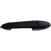 Help! By Dorman Exterior Door Handle - Plastic Black Single - 83325