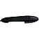 Help! By Dorman Exterior Door Handle - Plastic Black Single - 83325
