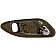 Help! By Dorman Interior Door Handle - Plastic Beige Housing With Silver Lever Single - 81451