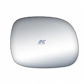 K-Source Exterior Mirror Glass Oval Power/ Manual Single - 99187