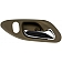 Help! By Dorman Interior Door Handle - Plastic Beige Housing With Silver Lever Single - 81452