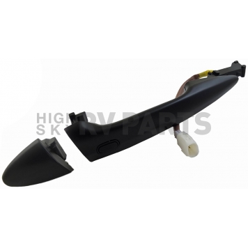 Help! By Dorman Exterior Door Handle - Plastic Black Single - 93062-2