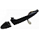 Help! By Dorman Exterior Door Handle - Plastic Black Single - 93062