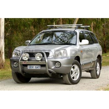 ARB Bumper Guard 2-3/8 Inch Gray Powder Coated Steel - 3155010-2