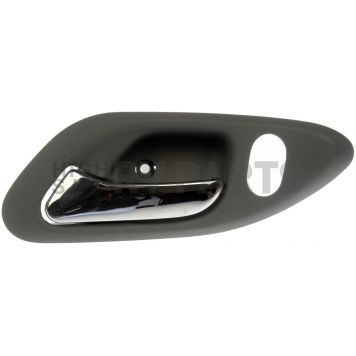 Help! By Dorman Interior Door Handle - Plastic Quartz Medium Gray Housing With Silver Lever Single - 81453