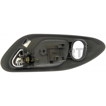 Help! By Dorman Interior Door Handle - Plastic Quartz Medium Gray Housing With Silver Lever Single - 81454-1