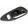 Help! By Dorman Interior Door Handle - Plastic Quartz Medium Gray Housing With Silver Lever Single - 81454