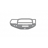 Road Armor Bumper Stealth Lonestar 1-Piece Design Steel Natural - 4091F5ZNW