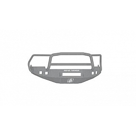 Road Armor Bumper Stealth Lonestar 1-Piece Design Steel Natural - 4091F5ZNW