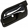 Help! By Dorman Interior Door Handle - Plastic Taupe Housing With Silver Lever Single - 81459