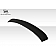 Extreme Dimensions Spoiler - Roof Mount Wing Matte Fiberglass Black - 108979