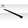 Extreme Dimensions Spoiler - Roof Mount Wing Matte Fiberglass Black - 108979