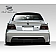 Extreme Dimensions Spoiler - Roof Mount Wing Matte Fiberglass Black - 108979