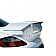 Extreme Dimensions Spoiler - Wing Trunk Lid Matte Fiberglass Black - 109000