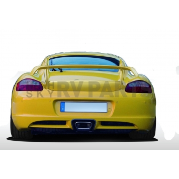 Extreme Dimensions Spoiler - Wing Trunk Lid Matte Fiberglass Black - 109000-5
